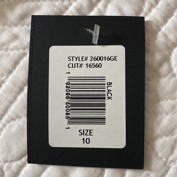 Marina stretch black lace sheath dress bell sleeve lined sheer wedding party - Picture 6 of 8